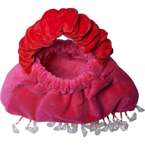 new Free People Vancouver Velvet Clutch 2S7 - Picture 6 of 6